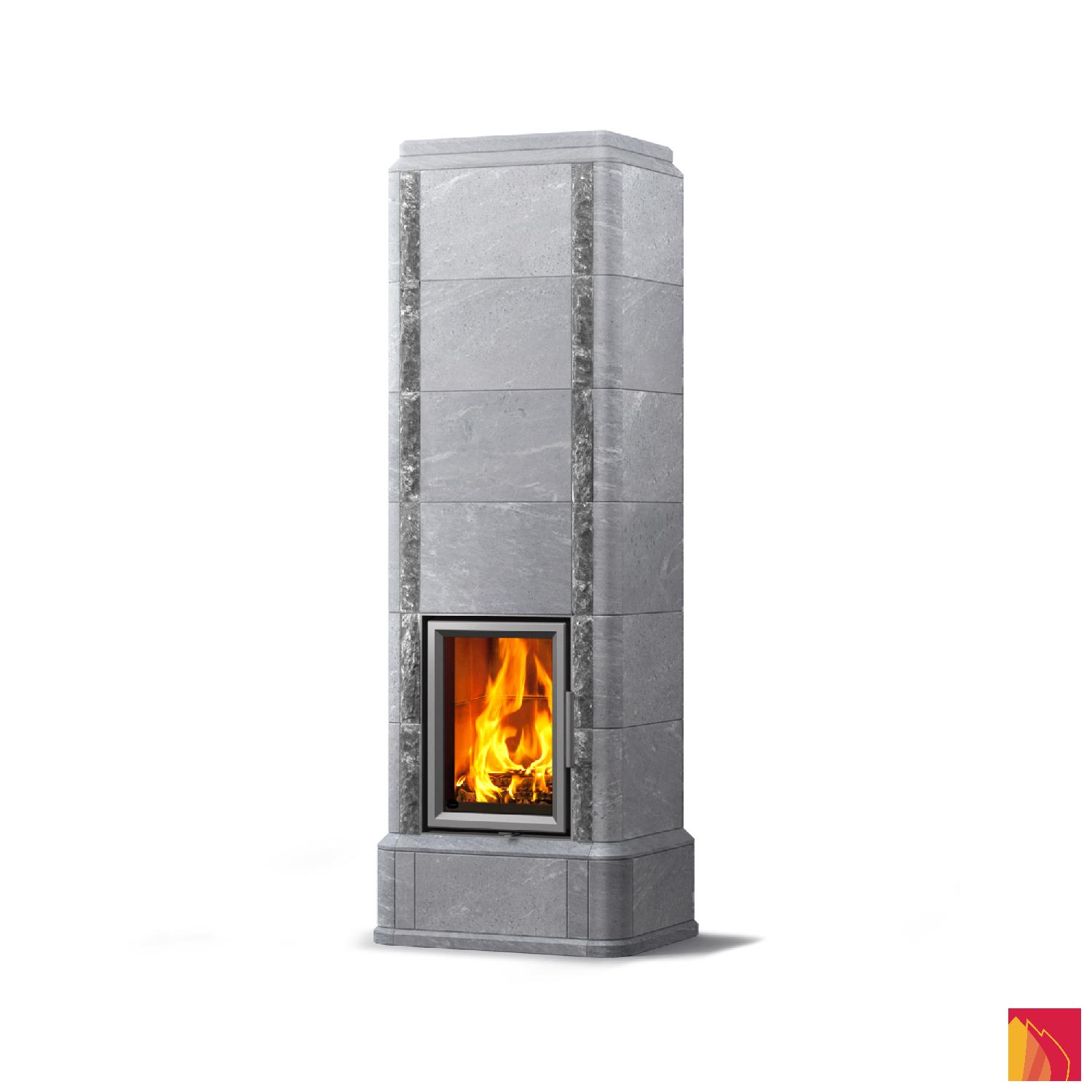 Tulikivi KELVA S Soapstone mass wood stove